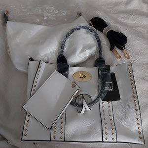NWT MKF Purse  included change purse, detachable zippered pouch, shoulder strap